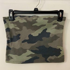Camouflage Tube Top